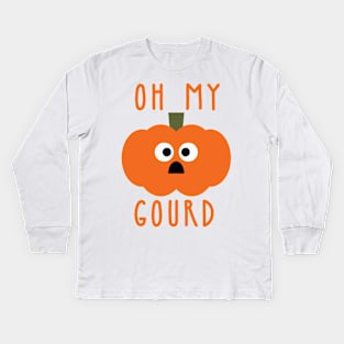 Oh My Gourd Kids Long Sleeve T-Shirt